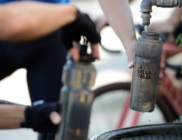 Stopping-for-water-during-the-Via-Francigena-Bike-Tour