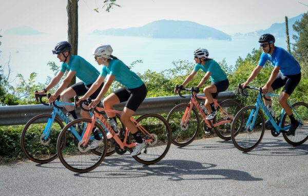 Cycling along the Amalfi coast