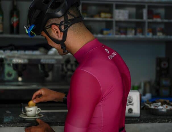 Coffee break during the Amalfi Coast Bike Tour